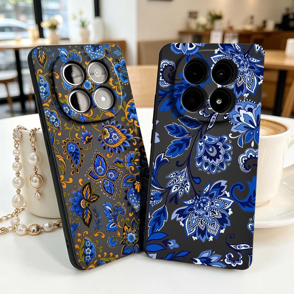 Custodia per telefono con moti - Vintage Floral Pattern Soft Case recensione e prezzo