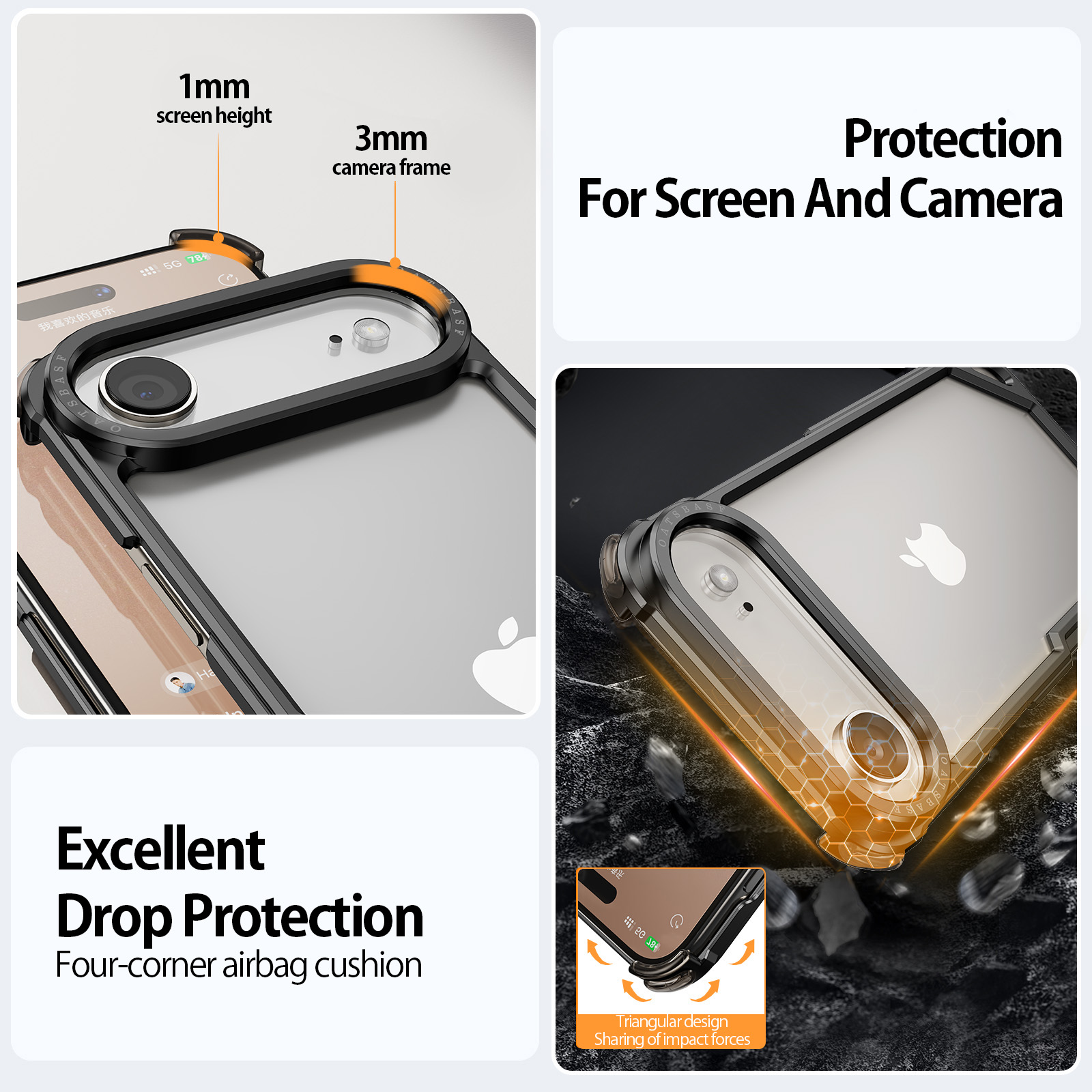 Custodia per iPhone 17 Air in  - Ultra Thin Frameless Phone Cover recensione e prezzo