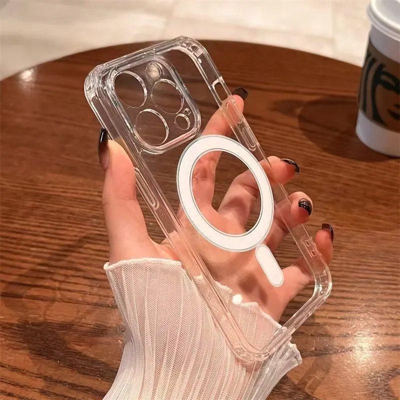 Custodia per telefono magnetic - Clear Shockproof Bumper Case recensione e prezzo