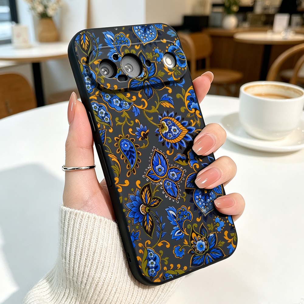 Cover in Silicone con Motivo F - Vintage Floral Pattern Soft Case recensione e prezzo