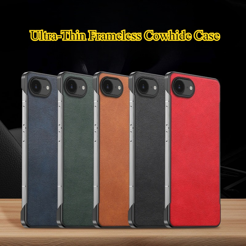 Custodia per iPhone 17e in pel - Ultra Thin Frameless Phone Cover recensione e prezzo