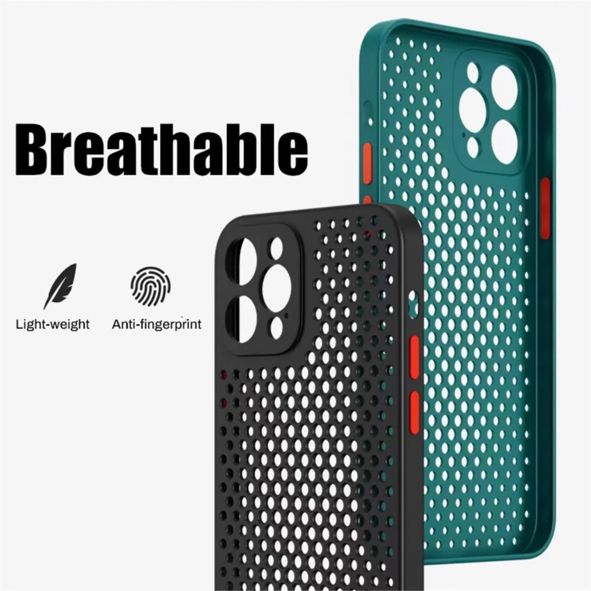 Custodia per telefono di raffr - Heat Dissipation Mesh Breathable Case recensione e prezzo