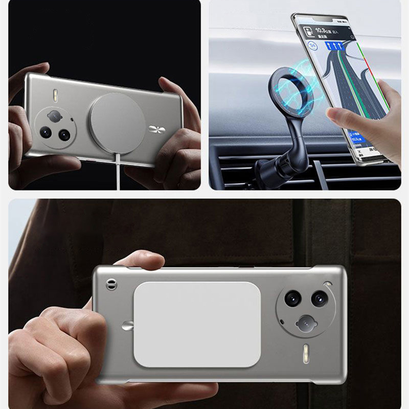 Custodia per telefono magnetic - Ultra Thin Frameless Phone Cover recensione e prezzo