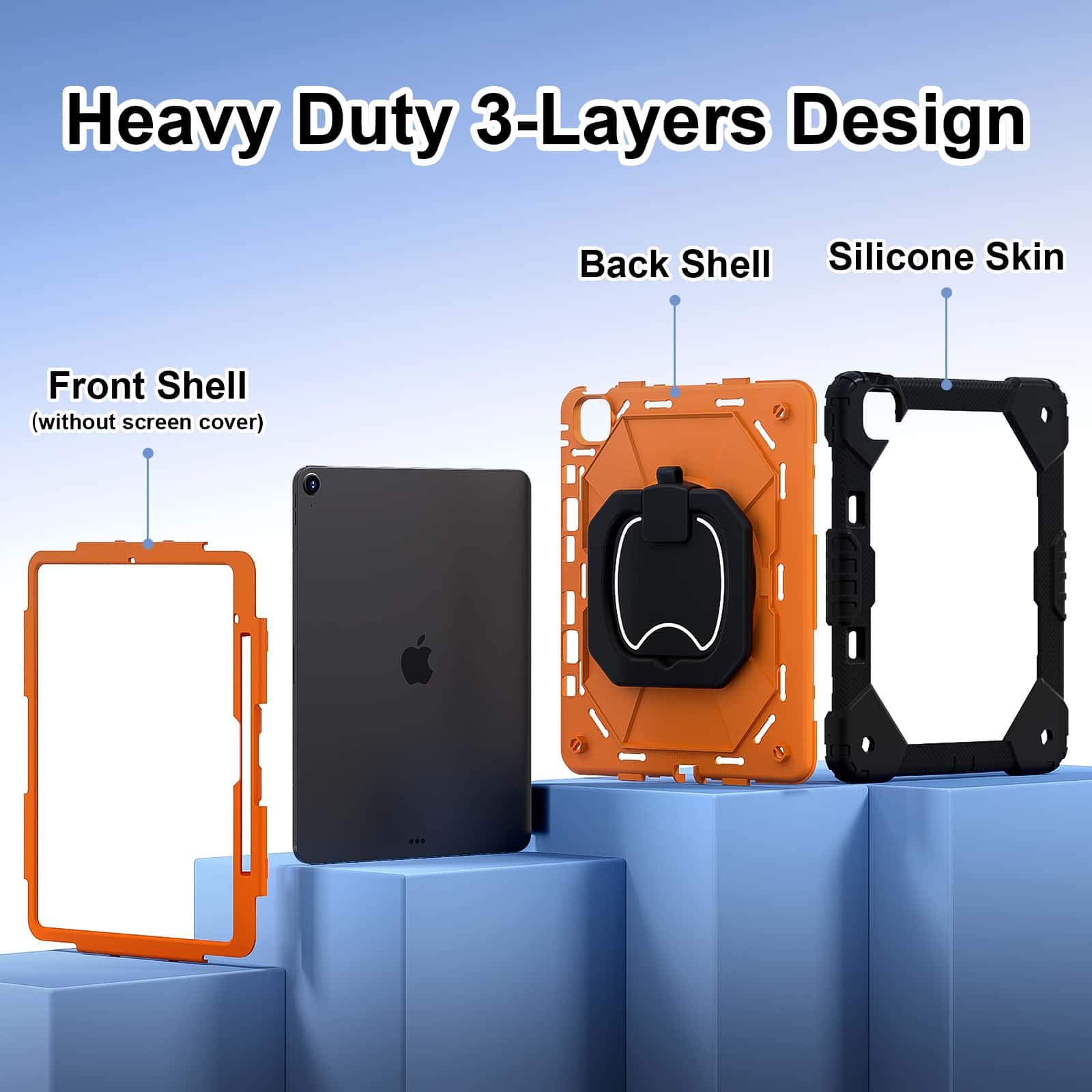 Custodia per iPad Pro 13 M5 Ai - Heavy Duty 360 Full Body Protective Case recensione e prezzo