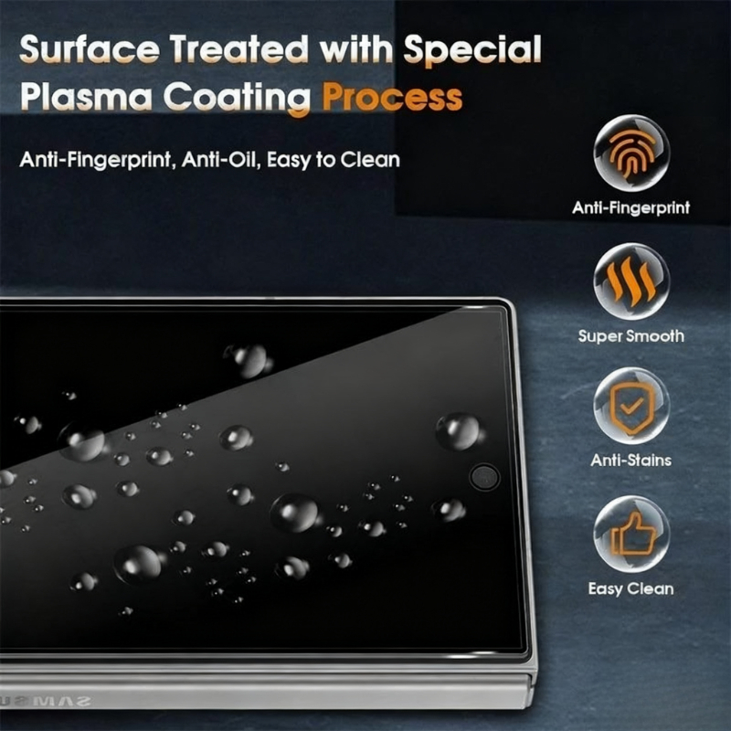4 pezzi di vetro privacy per S - Anti Spy Privacy Glass Case recensione e prezzo
