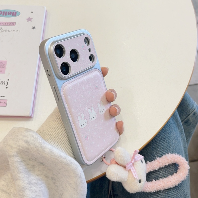 Custodia per telefono in pelle - Cute Cartoon Wrist Strap Silicone Case recensione e prezzo